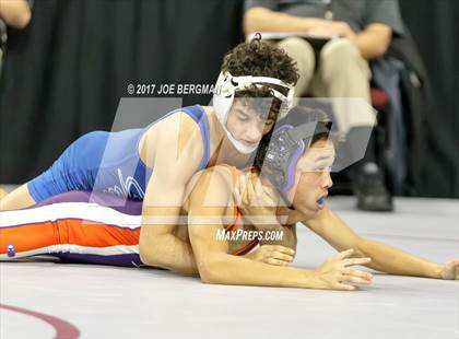 Thumbnail 1 in CIF State Boys Wrestling Championships (Day 1 - Round 2) photogallery.