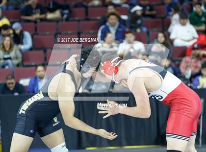 Thumbnail 1 in CIF State Boys Wrestling Championships (Day 1 - Round 2) photogallery.