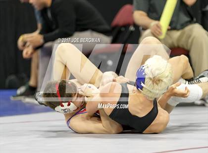 Thumbnail 1 in CIF State Boys Wrestling Championships (Day 1 - Round 2) photogallery.