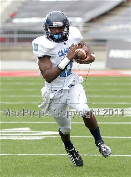 Thumbnail 1 in Camden County vs. Glenville (Kirk Herbstreit National Kickoff Classic) photogallery.