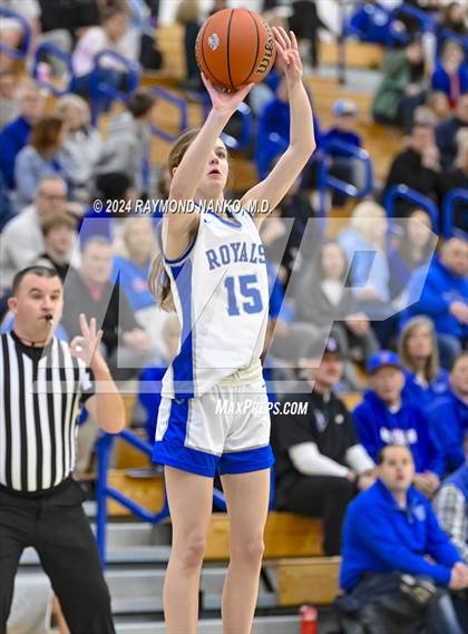 Thumbnail 2 in Hamilton Southeastern vs Westfield (IHSAA 4A Section 8 Round 1) photogallery.