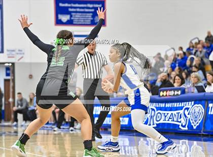 Thumbnail 1 in Hamilton Southeastern vs Westfield (IHSAA 4A Section 8 Round 1) photogallery.