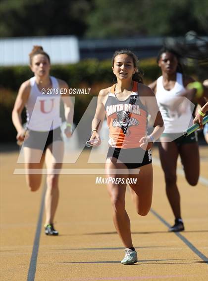 Thumbnail 3 in CIF NCS Meet of Champions (Girls 4x400 Meter Relay) photogallery.