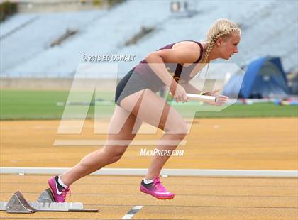 Thumbnail 1 in CIF NCS Meet of Champions (Girls 4x400 Meter Relay) photogallery.