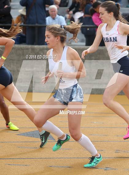 Thumbnail 2 in CIF NCS Meet of Champions (Girls 4x400 Meter Relay) photogallery.