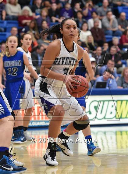 Thumbnail 3 in Riverton vs. Bingham (UHSAA 5A First Round) photogallery.