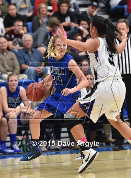 Thumbnail 1 in Riverton vs. Bingham (UHSAA 5A First Round) photogallery.