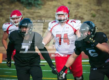 Thumbnail 3 in Servite vs. American Fork photogallery.
