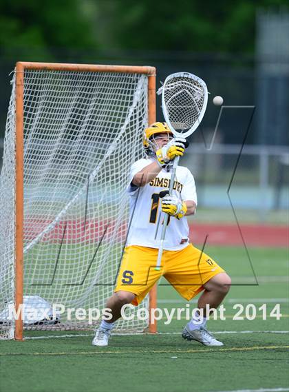 Thumbnail 3 in Staples @ Simsbury (CIAC Class L Quarterfinal) photogallery.