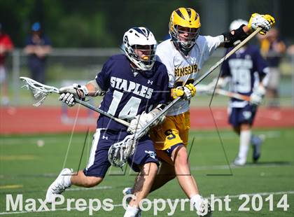 Thumbnail 2 in Staples @ Simsbury (CIAC Class L Quarterfinal) photogallery.