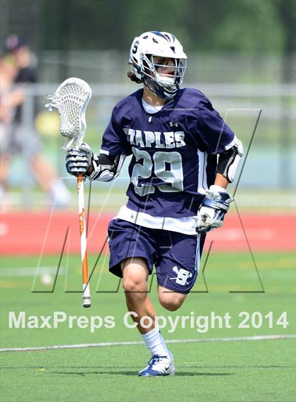 Thumbnail 1 in Staples @ Simsbury (CIAC Class L Quarterfinal) photogallery.