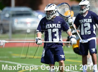 Thumbnail 1 in Staples @ Simsbury (CIAC Class L Quarterfinal) photogallery.