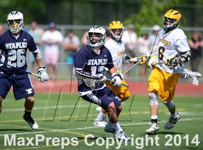 Thumbnail 2 in Staples @ Simsbury (CIAC Class L Quarterfinal) photogallery.