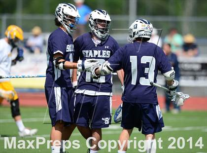 Thumbnail 1 in Staples @ Simsbury (CIAC Class L Quarterfinal) photogallery.