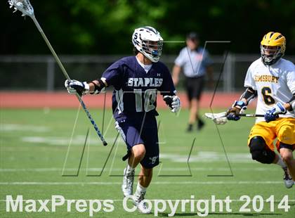Thumbnail 1 in Staples @ Simsbury (CIAC Class L Quarterfinal) photogallery.