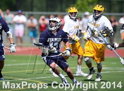 Thumbnail 3 in Staples @ Simsbury (CIAC Class L Quarterfinal) photogallery.