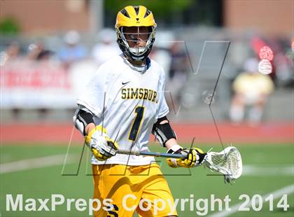 Thumbnail 2 in Staples @ Simsbury (CIAC Class L Quarterfinal) photogallery.