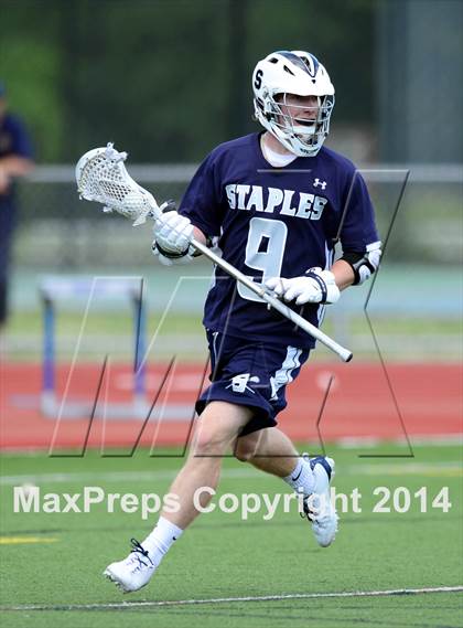 Thumbnail 1 in Staples @ Simsbury (CIAC Class L Quarterfinal) photogallery.