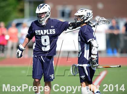 Thumbnail 3 in Staples @ Simsbury (CIAC Class L Quarterfinal) photogallery.