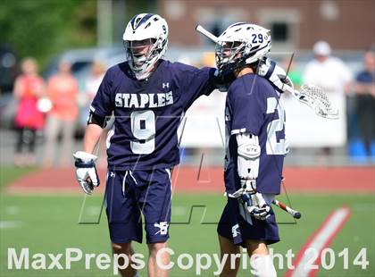 Thumbnail 1 in Staples @ Simsbury (CIAC Class L Quarterfinal) photogallery.