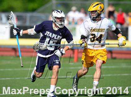 Thumbnail 1 in Staples @ Simsbury (CIAC Class L Quarterfinal) photogallery.