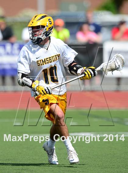 Thumbnail 1 in Staples @ Simsbury (CIAC Class L Quarterfinal) photogallery.