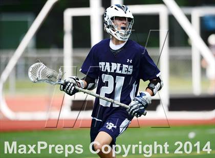 Thumbnail 1 in Staples @ Simsbury (CIAC Class L Quarterfinal) photogallery.
