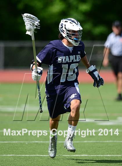 Thumbnail 3 in Staples @ Simsbury (CIAC Class L Quarterfinal) photogallery.