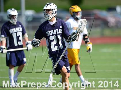 Thumbnail 1 in Staples @ Simsbury (CIAC Class L Quarterfinal) photogallery.