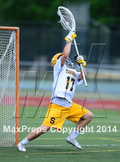 Thumbnail 3 in Staples @ Simsbury (CIAC Class L Quarterfinal) photogallery.