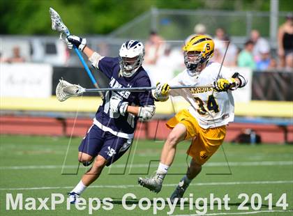 Thumbnail 1 in Staples @ Simsbury (CIAC Class L Quarterfinal) photogallery.