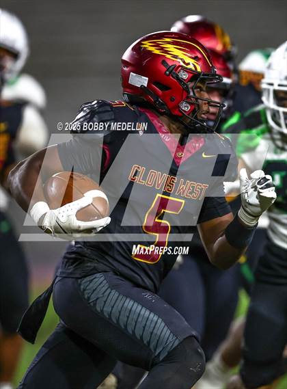 Thumbnail 1 in St. Joseph @ Clovis West CIF Central section Division 1-AA Quarterfinals photogallery.