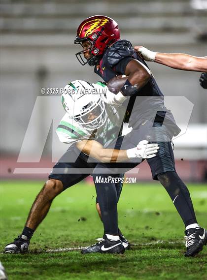 Thumbnail 2 in St. Joseph @ Clovis West CIF Central section Division 1-AA Quarterfinals photogallery.