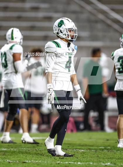 Thumbnail 2 in St. Joseph @ Clovis West CIF Central section Division 1-AA Quarterfinals photogallery.
