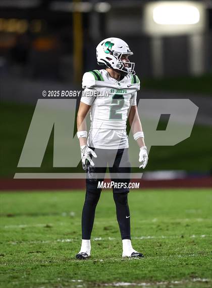 Thumbnail 1 in St. Joseph @ Clovis West CIF Central section Division 1-AA Quarterfinals photogallery.