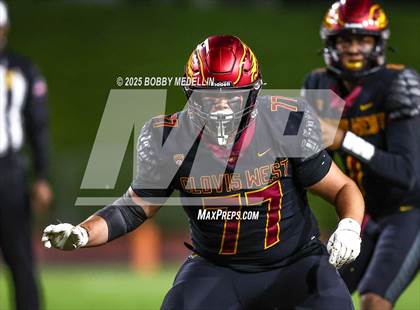 Thumbnail 2 in St. Joseph @ Clovis West CIF Central section Division 1-AA Quarterfinals photogallery.