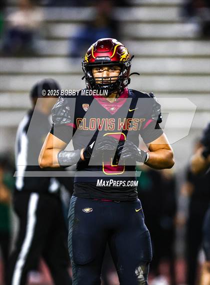 Thumbnail 1 in St. Joseph @ Clovis West CIF Central section Division 1-AA Quarterfinals photogallery.