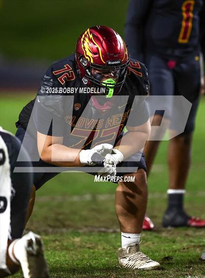 Thumbnail 2 in St. Joseph @ Clovis West CIF Central section Division 1-AA Quarterfinals photogallery.