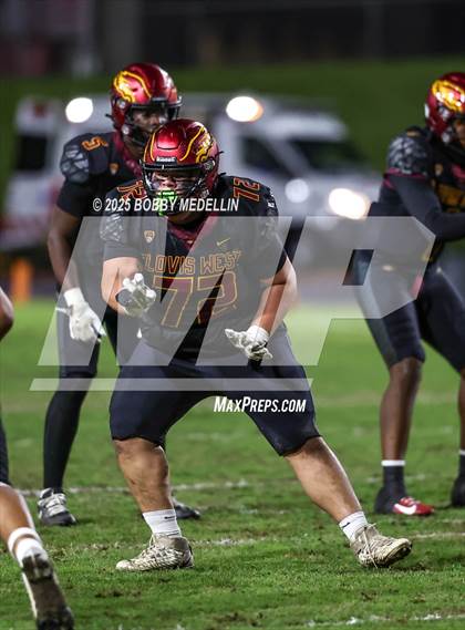 Thumbnail 1 in St. Joseph @ Clovis West CIF Central section Division 1-AA Quarterfinals photogallery.