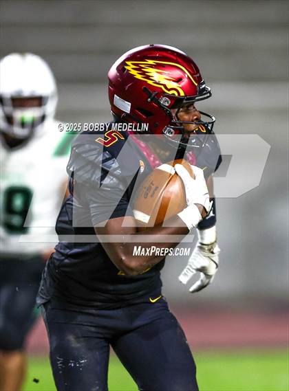 Thumbnail 3 in St. Joseph @ Clovis West CIF Central section Division 1-AA Quarterfinals photogallery.
