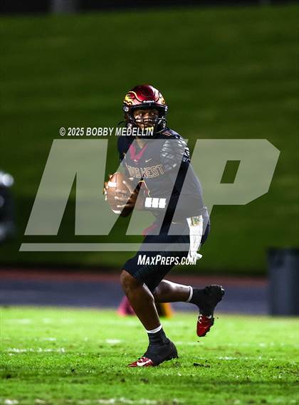 Thumbnail 3 in St. Joseph @ Clovis West CIF Central section Division 1-AA Quarterfinals photogallery.
