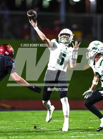 Thumbnail 1 in St. Joseph @ Clovis West CIF Central section Division 1-AA Quarterfinals photogallery.