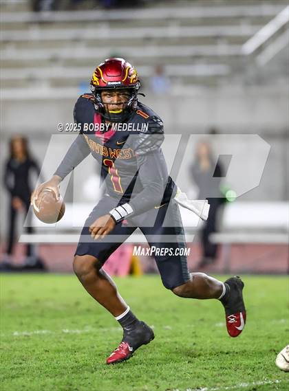 Thumbnail 3 in St. Joseph @ Clovis West CIF Central section Division 1-AA Quarterfinals photogallery.