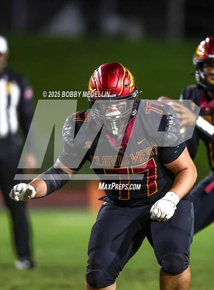 Thumbnail 1 in St. Joseph @ Clovis West CIF Central section Division 1-AA Quarterfinals photogallery.