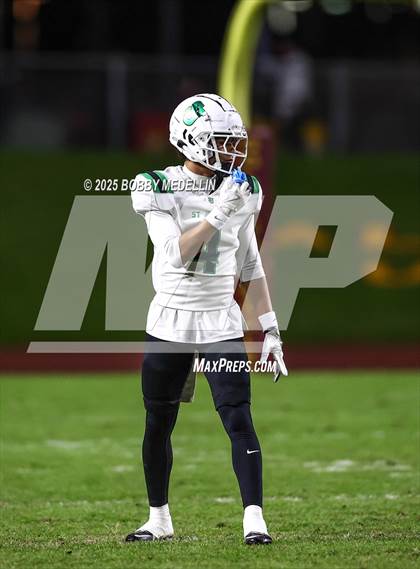 Thumbnail 3 in St. Joseph @ Clovis West CIF Central section Division 1-AA Quarterfinals photogallery.