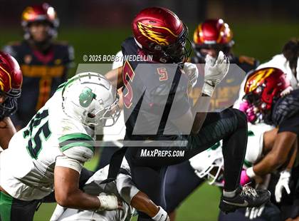 Thumbnail 2 in St. Joseph @ Clovis West CIF Central section Division 1-AA Quarterfinals photogallery.