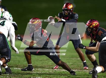 Thumbnail 2 in St. Joseph @ Clovis West CIF Central section Division 1-AA Quarterfinals photogallery.