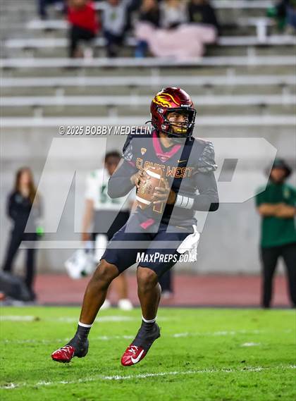 Thumbnail 1 in St. Joseph @ Clovis West CIF Central section Division 1-AA Quarterfinals photogallery.