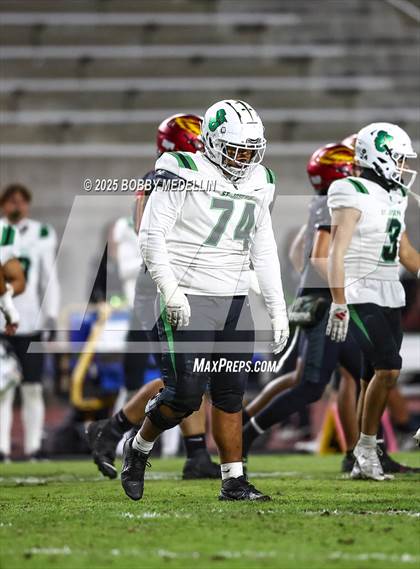 Thumbnail 3 in St. Joseph @ Clovis West CIF Central section Division 1-AA Quarterfinals photogallery.