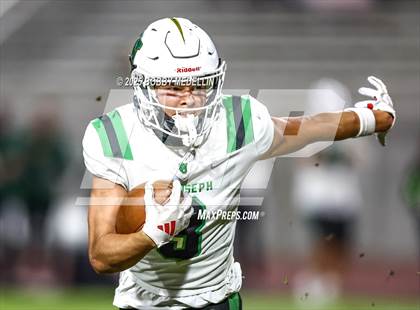 Thumbnail 2 in St. Joseph @ Clovis West CIF Central section Division 1-AA Quarterfinals photogallery.